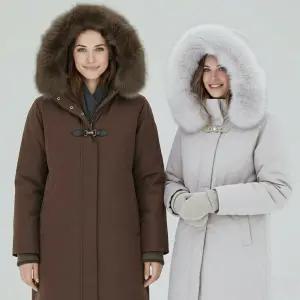 [쓱X신세계특가]데니스골프 25FW신상 여성 프리미엄 폭스퍼 구스 롱다운 4종택1_RAQWLDJ275