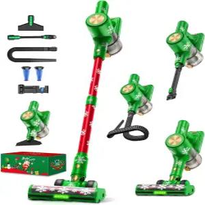 SUXIANGVAC 무선 청소기 46Kpa / /500W /55분 가정용 독립형 스틱 LED 디스플레이 및 엉킴 방지 카펫