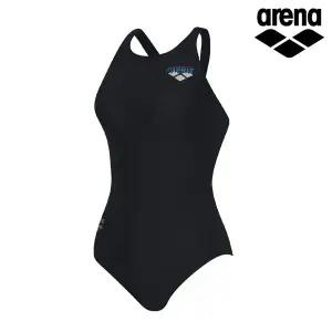 [아웃도어스/아레나]아레나 여성 원피스 커시브 레이서백 수영복 A4FL1LD03