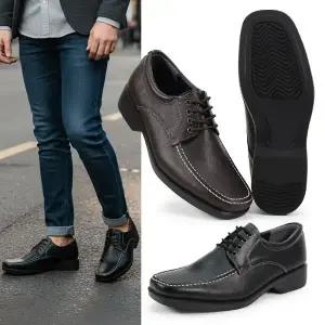 젠틀러슈 남성 캐주얼 구두 레이스업 데일리 남자구두 발편한 출퇴근용
