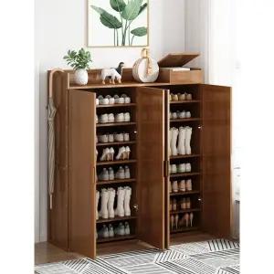 실외 신발장 고시원 회사 수납장 복도 나무 원목 2단 현관