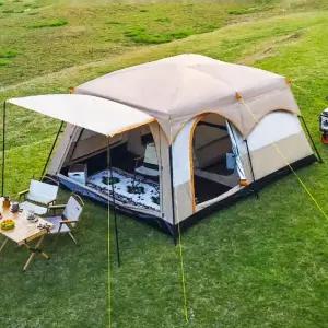 대형 장박 거실형 원터치 그늘막 캠핑 거실형텐트 텐트 동계