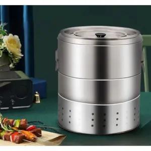 바베큐그릴 숯불항아리 야외 화덕 훈연 화로대 꼬치