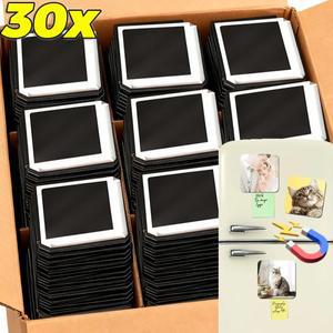 DIY 냉장고 자석 공예 세트 접착식 아크릴 블랭크 스티커 가정 및 사무실 장식용