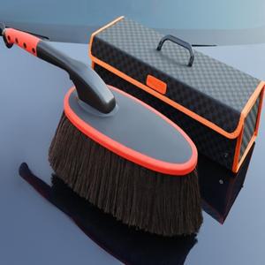 회전 왁스 브러시 자동차 먼지 떨이  청소 도구 필수 용품