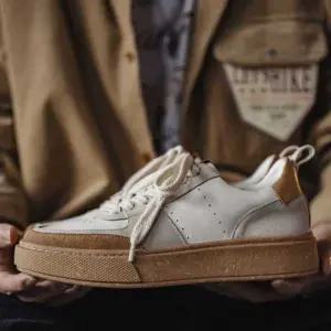 남성 빈티지 운동화 단화 신발 스니커즈 키높이운동화 배색