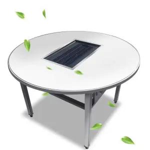 야외 바베큐 원형테이블 철제 테이블 포장마차 의자 펜션