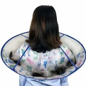 투명 머리카락 컷트 받침대 미용용품 정리 도구 미용실 필수 아이템 (WFJ5CHI)