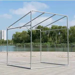 미니 비닐하우스 뼈대 건조대 창고 골조 차양대 야외 텃밭