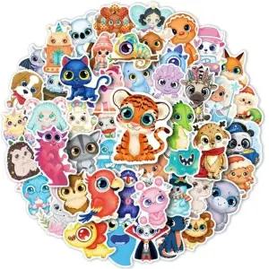 태블릿방수패치 활용도높은 리무버블 50p 애니멀 귀여운스티커 (WFJ5LJ3)