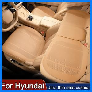 부드러운 가죽 자동차 시트 커버 현대 Genesis G70 G80 G90 GV80 GV70 GV60 용 고급 통기성 시트 보호대 쿠