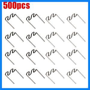 500PCS 플라스틱 용접기에 대 한 뜨거운 스테이플러 스테이플 0.6/0.8mm 수리 표준 웨이브 스테이플 용접