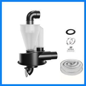 2.5 ''목공 이중 여과 사이클론 집진기 DIY 터보 차저 필터 산업용 분리기 수집기 캐니스터 먼지