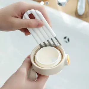 다용도 텀블러 세척솔 젖병 뚜껑 미니 브러쉬 틈새 청소솔