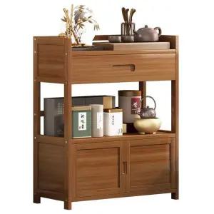 원목 수납장 정리 틈새수납장 바퀴달린 라탄 선반