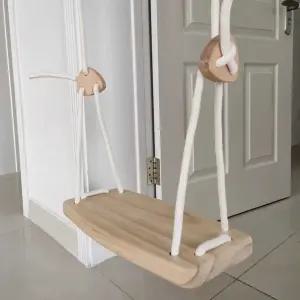 나무그네 실내 흔들그네의자 원목 공중 공원 정원용