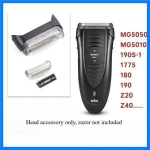 브라운 면도기 헤드 액세서리 1 시리즈 190s1/190/Z40/1735/1775/10B용 1개