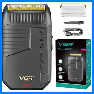 남성용 기존 VGR 면도기 전문 전기 면도기 휴대용 수염 트리머 충전식 면도기 남성용 면도기 V-375