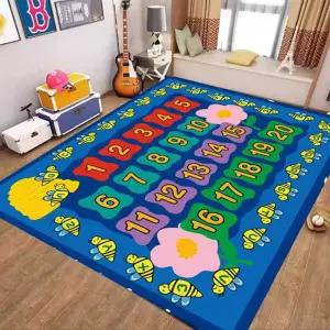 키즈 러그 대형 거실 침실 카페트 방 숫자 방꾸미기