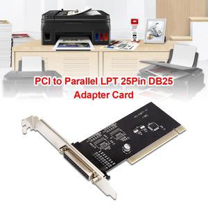 PCI-병렬 LPT 프린터 포트 컨트롤러 카드 확장 25 핀 DB25