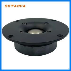 SOTAMIA 1Pcs 4 인치 트위터 스피커 드라이버 8 옴 60W 복합 티타늄 멤브레인 고음 오디오 스피커 홈 KTV