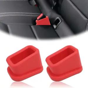 2Pcs 안전벨트 버클 홀더 부스터 자동차 가드 뒷좌석 액세서리 버클에 쉽게 접근 - 및 특별한 필요가 있는