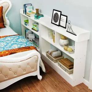 틈새 선반 폭좁은 수납 원목 소파뒤 다용도 수납장