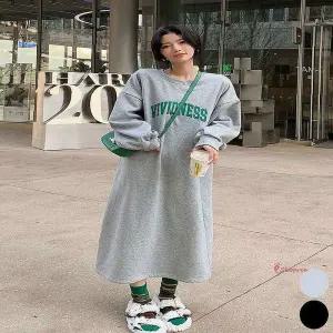 여성 임부복 데일리 기모 포근 겨울 롱원피스 루즈핏jkl976