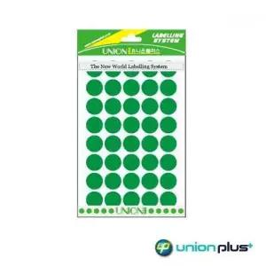 유니온플러스 원형스티커일반 301 16mm 라스티커 (WFK4B25)