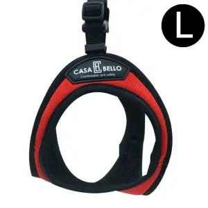 쿨에버 레드 L 하네스 강아지 NO1 (WFJR3ES)