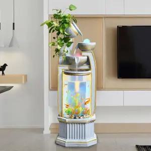 에스앤씨 실내분수 장식 미니 인공 거실 연못 물소리