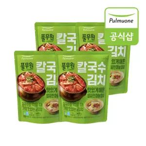 풀무원 칼국수 김치 (400g) x 4개