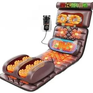 전동 안마기 전신 다기능 마사지기 누워서 받는 안마 매트리스 온열 경추 허리 마사지 패드