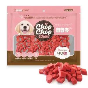 강아지 찹찹츄 치킨큐브 300g 간식 (WFJR6VQ)