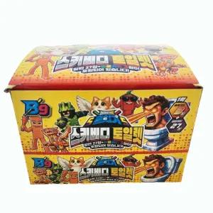 이탈리안브레인롯 9탄 훔치기 5 스키비디 토일렛 1박스 12팩입 이탈리아 밈 도무송 홀로그램 유행밈짤