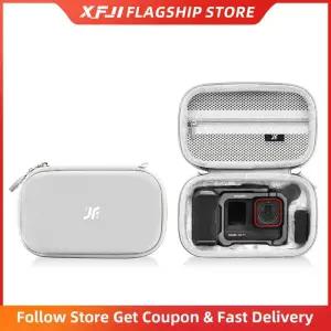 카메라가방 인스타360 에이스 프로 2 스트리트익스플로러 카메라 그립 XFJI 하드 쉘 PU 가죽 보호 케이스