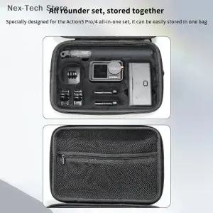 카메라가방 액션 5 프로43세트용 스포츠 카메라 보관함 휴대용 하드 쉘 케이스 여행용 핸드백 토트백 명품