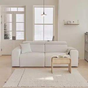 [포스트모던] 조엘 리클라이너 모션 슬라이드 무빙 패브릭 3인 쇼파