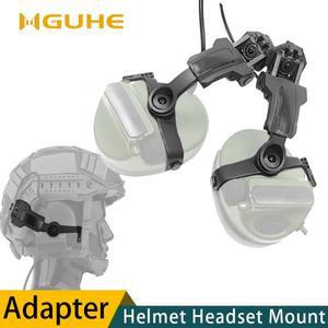 ARC/Wendy 고속 헬멧 레일 마운트 어댑터 헤드셋 액세서리 사냥 에어소프트 슈팅 헤드폰 브래킷