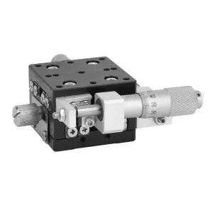 플렉스맨 LY40~CM XY 축 선형 스테이지 40 X 40mm 0.01mm 정확도 알루미늄 합금 볼 바 정밀 수동 변위