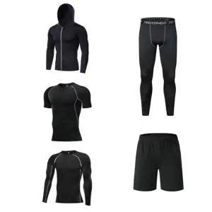 남성 심플 데일리 다용도 트레이닝복 5종 세트 DMS-SET-Q4260964