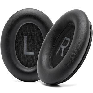 [미국배송] WC PADZ QC45 - BOSE QUIETCOMFORT 45 / SE/QUIETCOMFORT 무선 이어패드 위키드 쿠션으로 제작 | 두꺼운 쿠션 프리미엄 내구성 스티칭 블랙