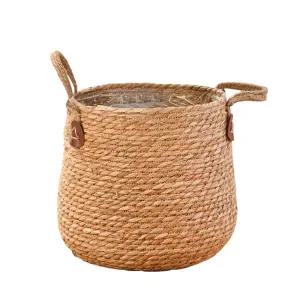 라탄화분바구니 특대형화분 화단만들기 바닥형 바구니 꽃