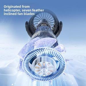 리브리스 클립 팬, USB 충전식 고속 공기 순환 벽걸이형