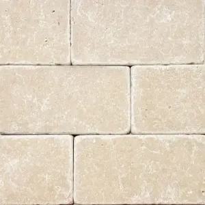 3x6 가벼운 트래버틴 낙하 골동품 벽 바닥 천연 돌 타일 (40)