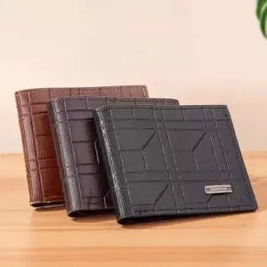 남성 프리미엄 반지갑 심플한 비즈니스 데일리 지갑 (WFK5U6J)