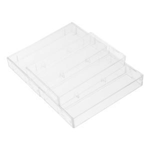 카세트 테이프 보관 케이스 빈 상자 플라스틱 정리함