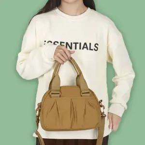 데일리 대학생 가방 직장인 출근 숄더 크로스 백 카키