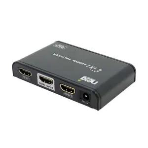 4K HDMI 1대2 분배기 PC 2대 동시출력 60HZ 노트북 컴퓨터 캠코더 콘솔게임기 3D영상플레이 지원