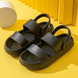 남녀공용 통굽 키높이 샌들 슬리퍼 WC5BD31